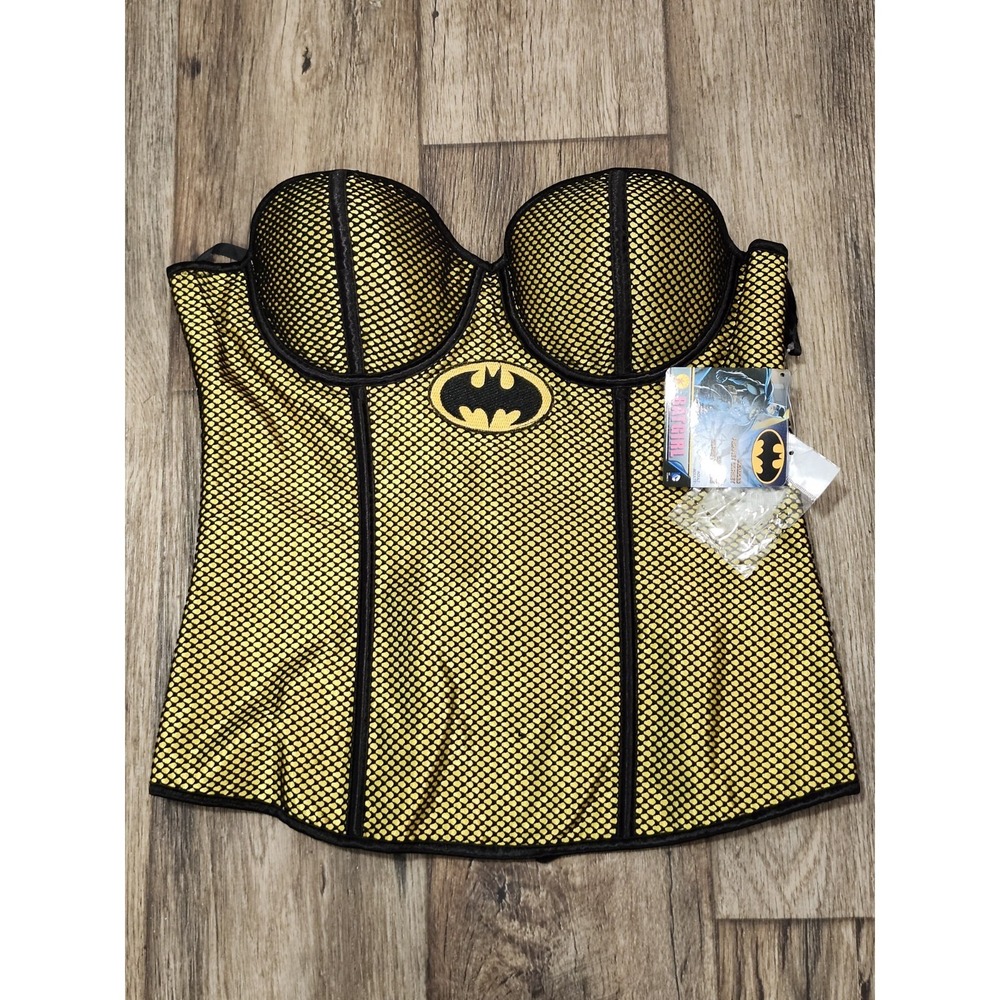 BATGIRL Fishnet Corset Batman Officially Licensed Rubies Costume Cosplay Large